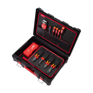 Trusa profesionala Packout cu 62 de piese VDE pentru electricieni - Milwaukee MLWK-4932499466