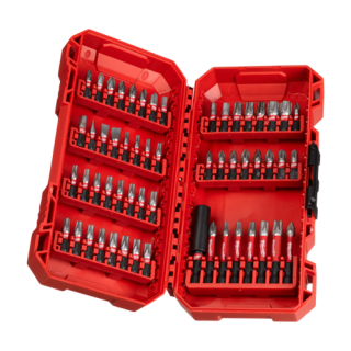 Trusa profesionala cu 55 de biti + suport magnetic 60mm, Shockwave Impact Duty - Milwaukee MLWK-4932492006