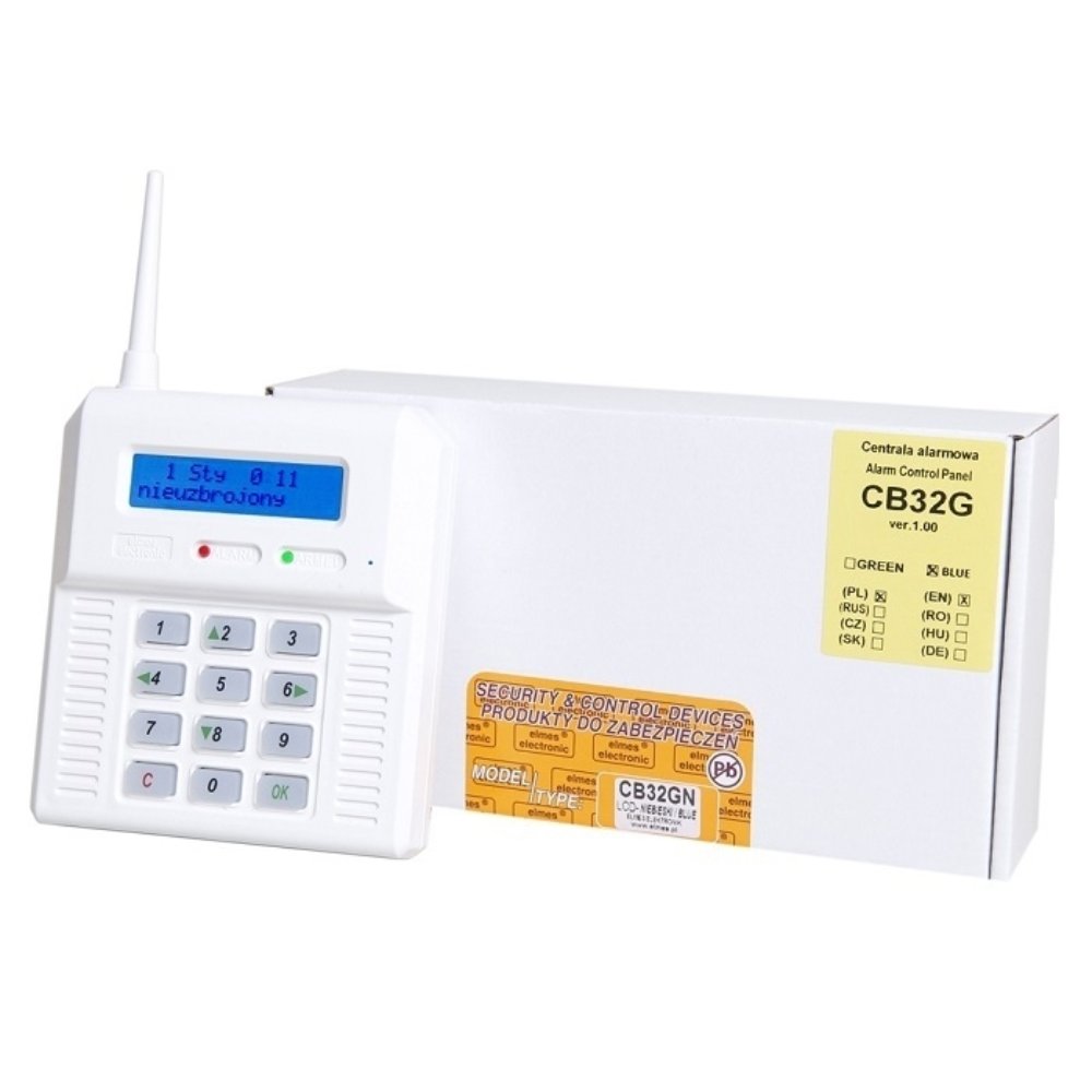 Centrala Wireless cu modul GSM incorporat - ELMES CB32-GN