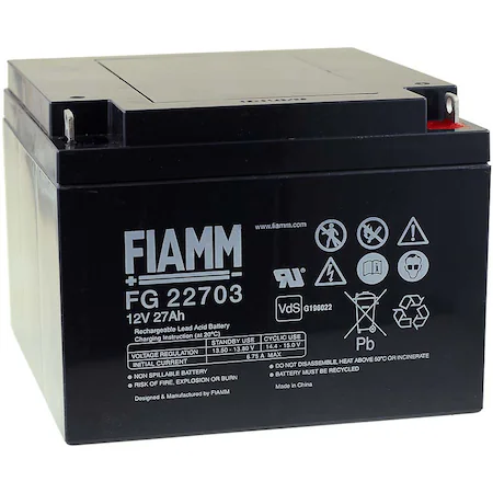 Acumulator VRLA 12 V 27 AH – FIAMM FG22703