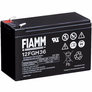 Acumulator VRLA pentru UPS, 12 V 9 AH - FIAMM 12FGH36