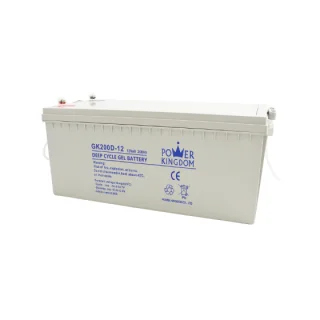 Acumulator deep cycle gel, 12V, 200AH - POWER KINGDOM GK200D-12