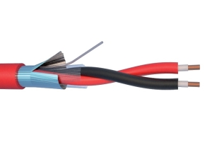 Cablu incediu 2X0.8TW ecranat PH120, rola 100m - ELAN EL 2X0.8 LSZH 282801R