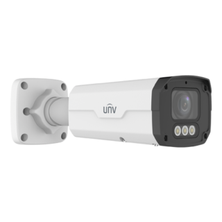 Camera IP 6MP, lentila VF 2.7-13.5 mm, IR 60m, WL 60m, Audio, Alarm, SIP, MicroSD card, IK10 - UNV IPC2326SB-ADZKM-DL-I1