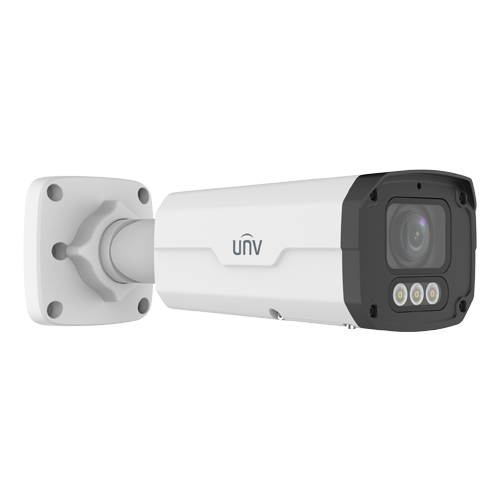 Camera IP 6MP, lentila VF 2.7-13.5 mm, IR 60m, WL 60m, Audio, Alarm, SIP, MicroSD card, IK10 - UNV IPC2326SB-ADZKM-DL-I1