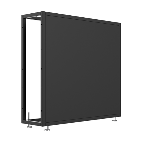 Modul baza suport podea pentru videowall monitoare 55" cu bezel de 3.5, inaltime reglabila 80-90 cm - UNV HB-SD55H80-P3