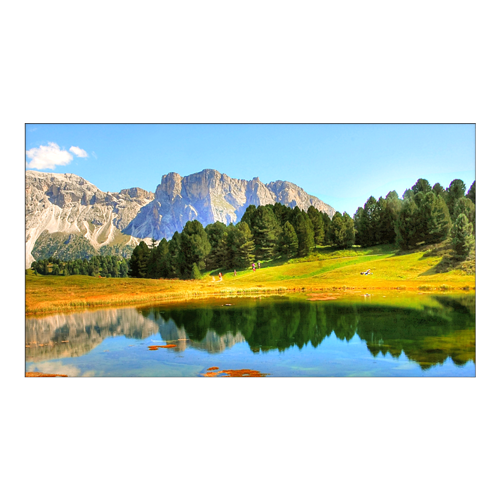 Monitor LCD 55" dedicat pentru aplicatii Videowall, margine (bezel) 3.5mm - UNV MW-A55-B1-E