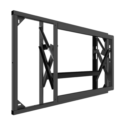 Set 2 buc modul suport de perete pentru videowall monitoare 55", cu bezel de 1.7/3.5 mm - UNV HB-3655-G-C