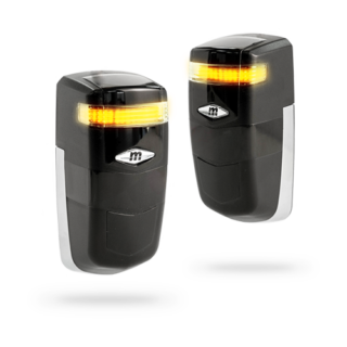 Set fotocelule IR emitator/receptor, 40m, 180 grade, LED, IP54 - MOTORLINE MF40LED