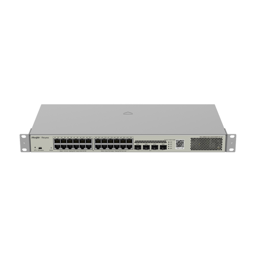 Switch L2, 24 x RJ45 1G PoE, 4 x SFP 1G, Cloud Management - Ruijie Reyee RG-NBS3100-24GT4SFP-P-V2